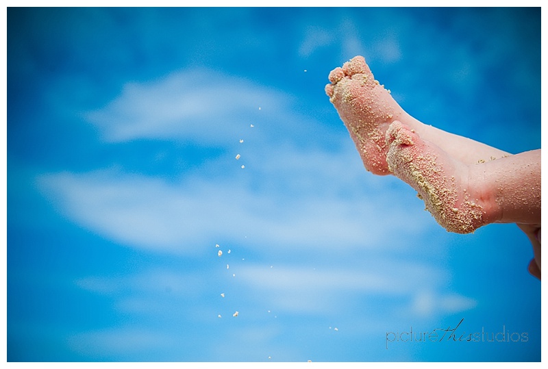 toes in sand cayman