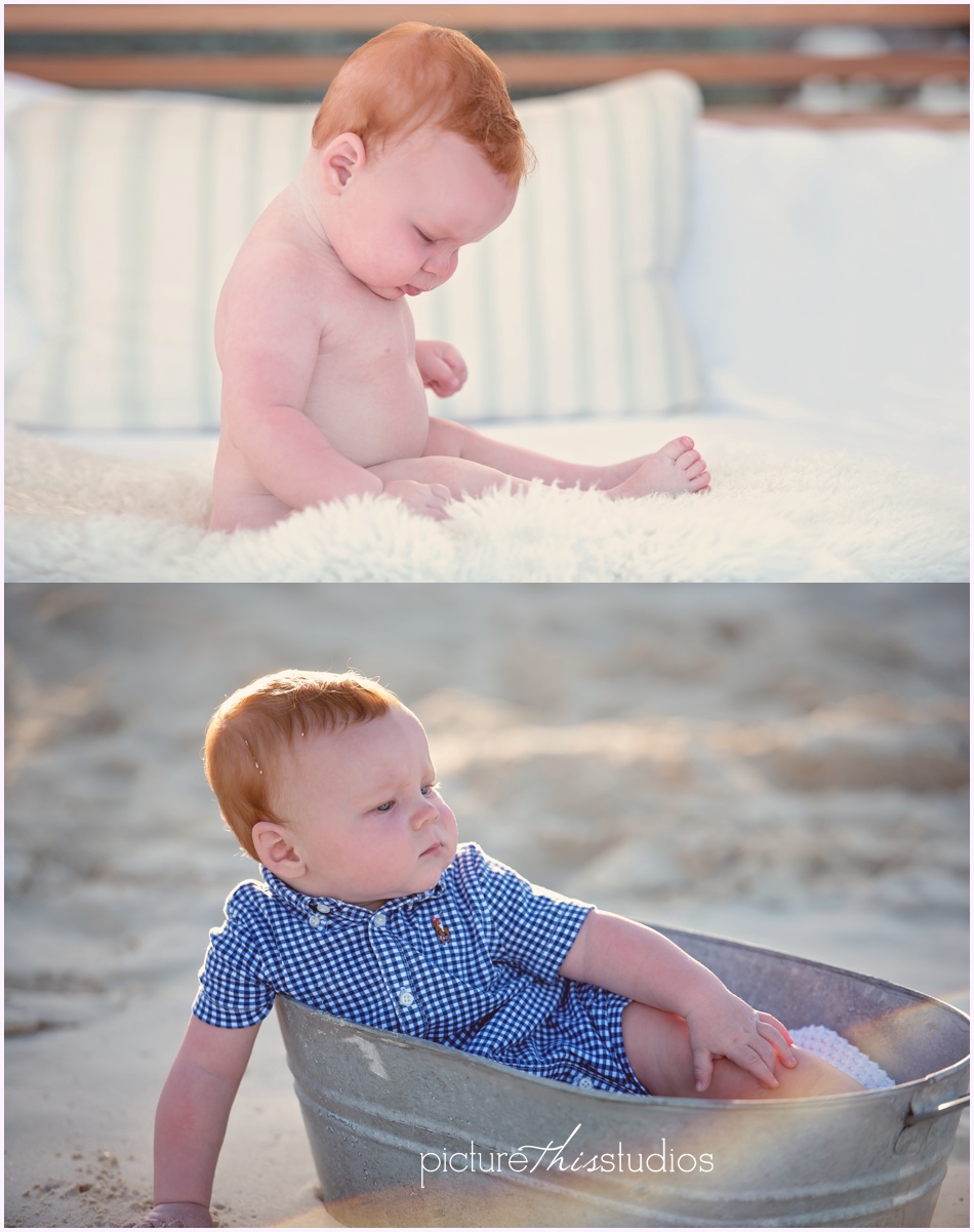 Cayman Islands baby photographer | beach photoshoot-12