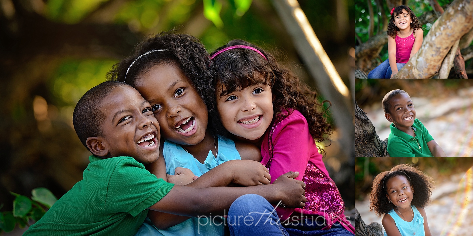 one big happy family cayman islands photo shoot