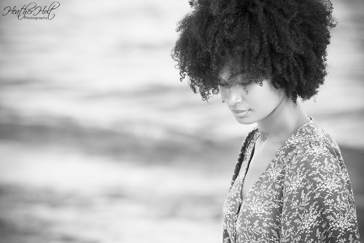 Caymanian Model Alyssa and Cayman Islands Portrait Photographer Heather Holt have a beautiful shoot at Spotts Beach on Grand Cayman.