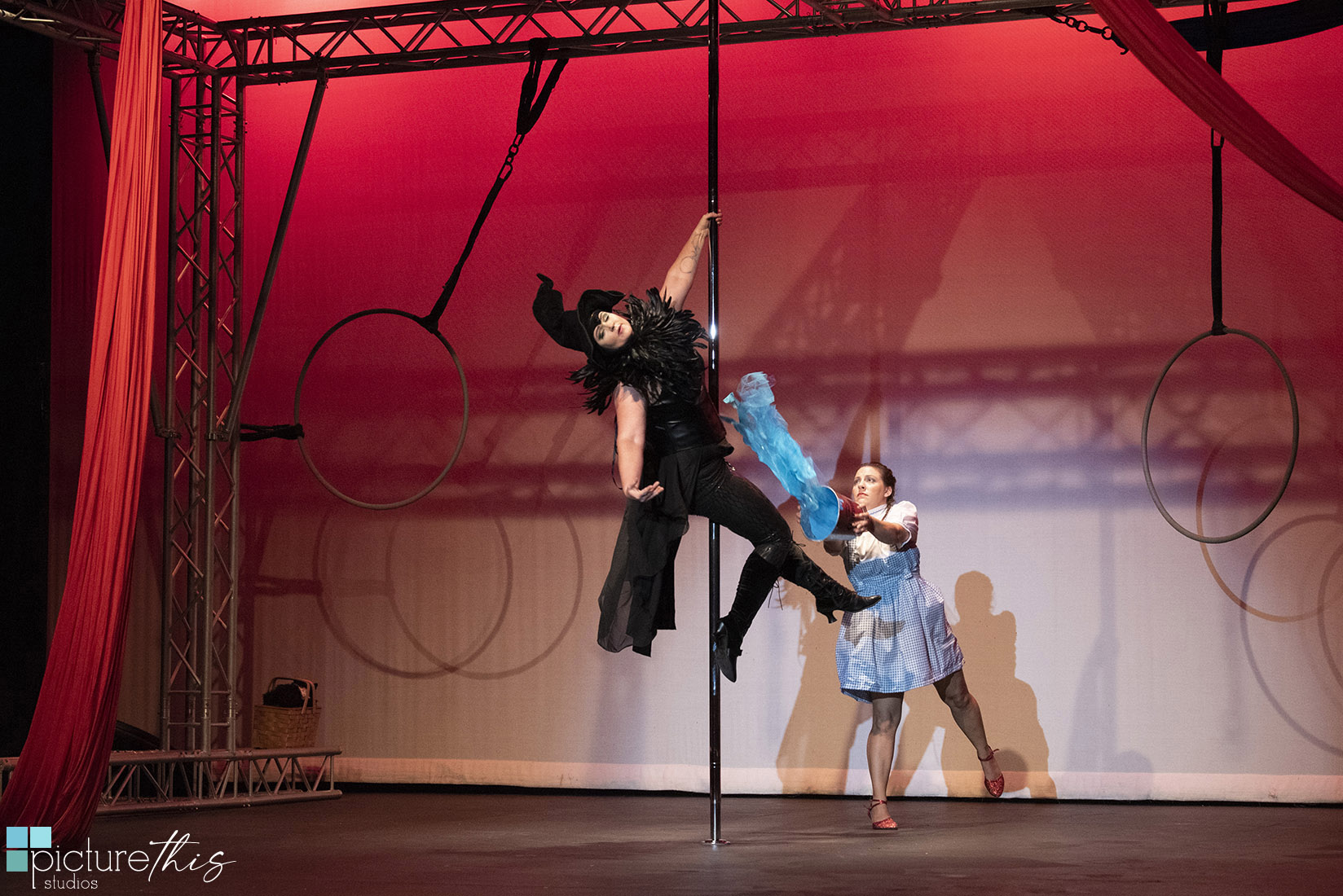 Picture This Studios and Heather Holt Photography captured the Quintessential Movement Performance of the Wizard of Oz at the Grand Cayman Harquail Theatre