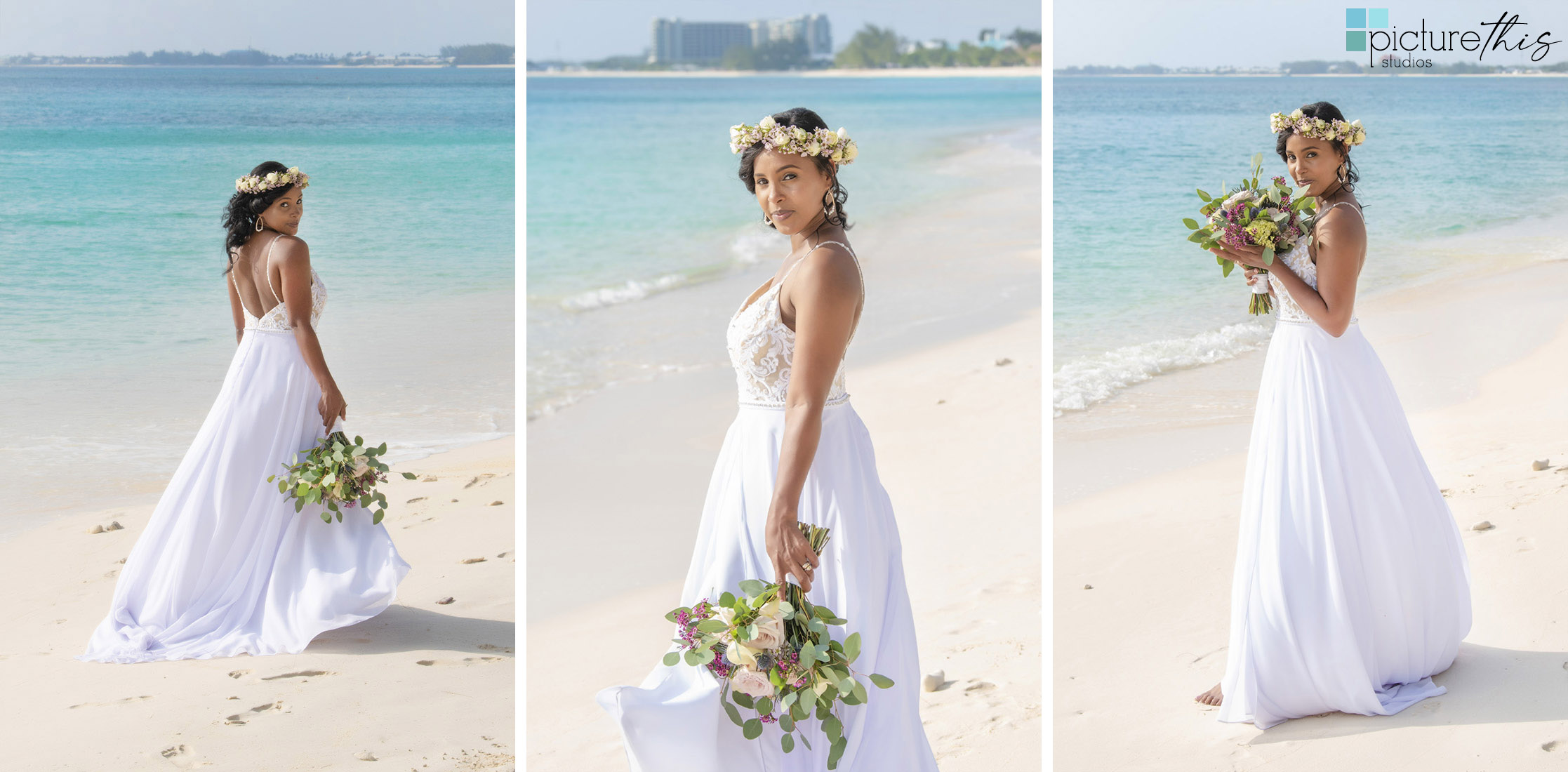 Picture This Studios and Heather Holt Photography captured this beautiful Cayman Islands Wedding held at the Meridian.